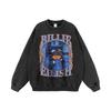 Oversized Cotton Hoodie Men Streetwear Long Sleeve Pullover With Print Heavyweight Washed Vintage Style Fall Winter