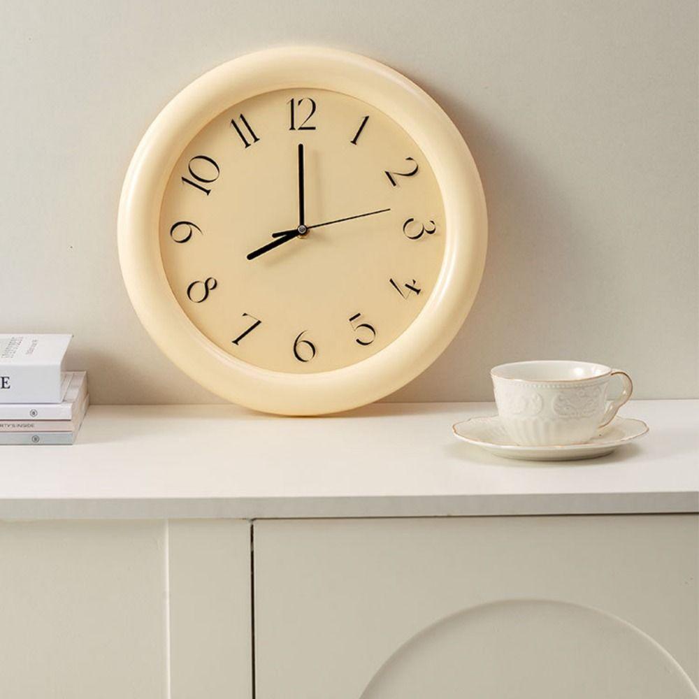 Silent Wall Decorative Clock Wall Art Kitchen Alarm Clock Hanging Wall Clock Dining Room