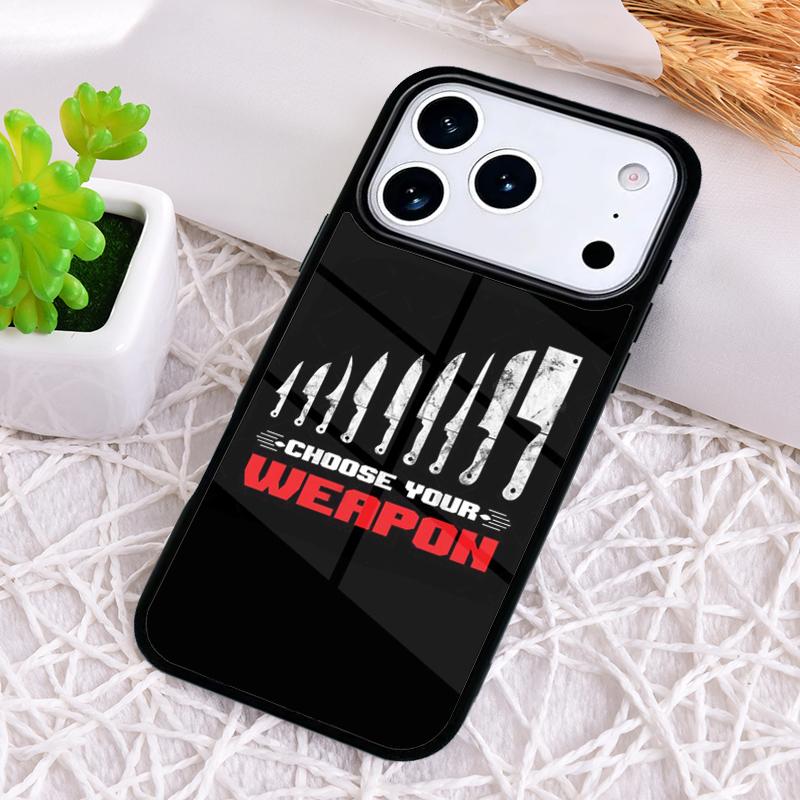 Knife kit kitchen gadget Phone Case for iPhone 17 Air 16 15 11 12 14 13 Pro Max Shockproof Cover