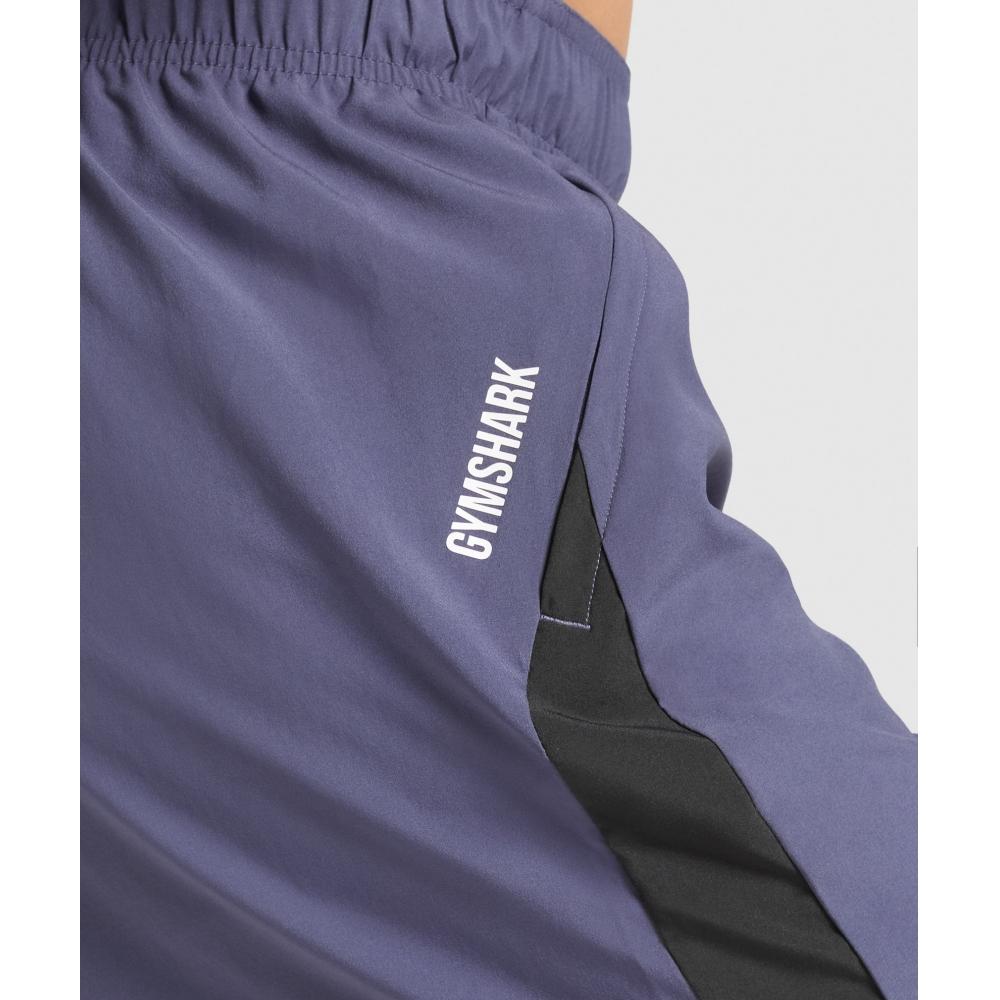 Gymshark Sport  7  Shorts Weighted Purple Black A1b3l Pb9k