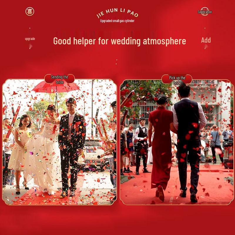 JINGRUIXIANG Handheld Party Confetti Poppers