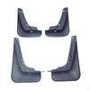 4 Pieces Wheel Arch Mudguard Sturdy Auto Parts Rigid for Road Protection