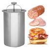 Aparat de gătit la aburi pentru șuncă și aparat pentru rulouri de carne Ușor de curățat Vas de gătit carne de calitate comercială Capacitate mare pentru gătit acasă și restaurant mic
