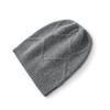 Autumn and winter new pure wool knitted hats men's and women's wool hats, simple and fashionable versatile warm ear protectors headgear