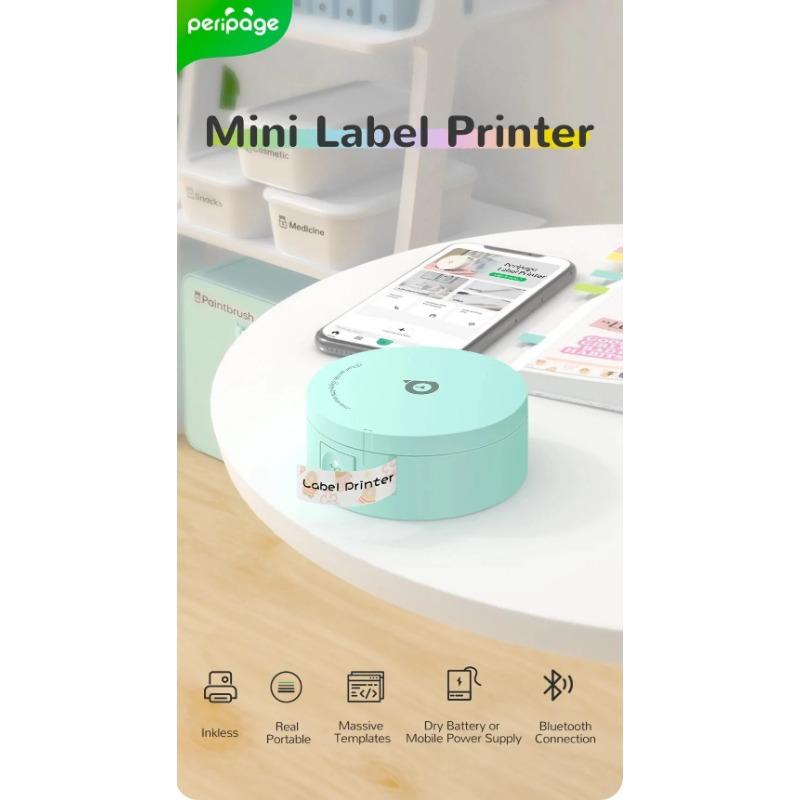 L1 Plus Mini Etykieta Naklejka Drukarka Do Notatek Kuchnia Przechowywanie Plik Biurowy Zakładki Mogą Być Wklejane Kolorowe Taśmy Wybór