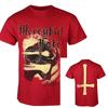 Melissa th Anniversary Cross Rock Music Art Style Summer Casual TShirt Unisexs and Womens Luxury Brand Top New Art Logo