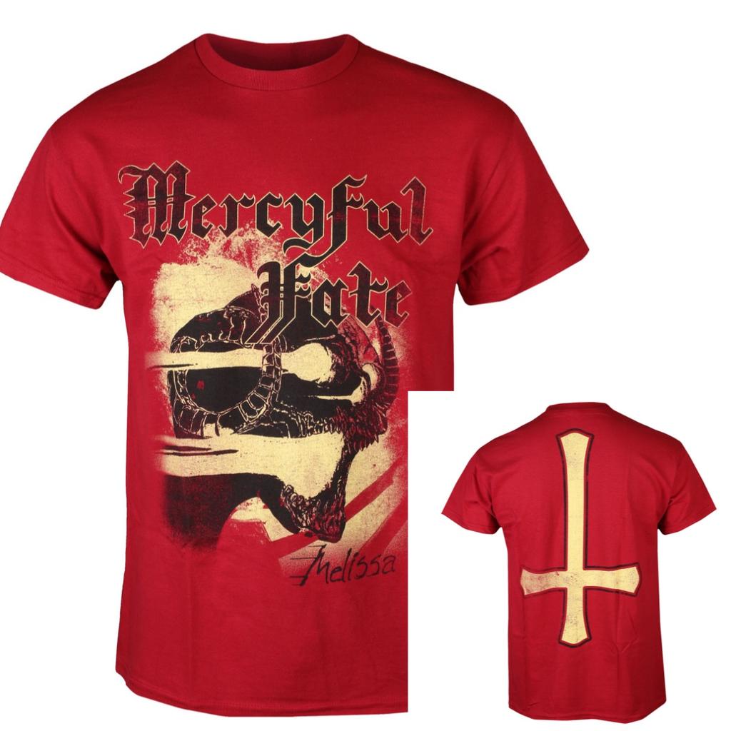 Melissa th Anniversary Cross Rock Music Art Style Summer Casual TShirt Unisexs and Womens Luxury Brand Top New Art Logo