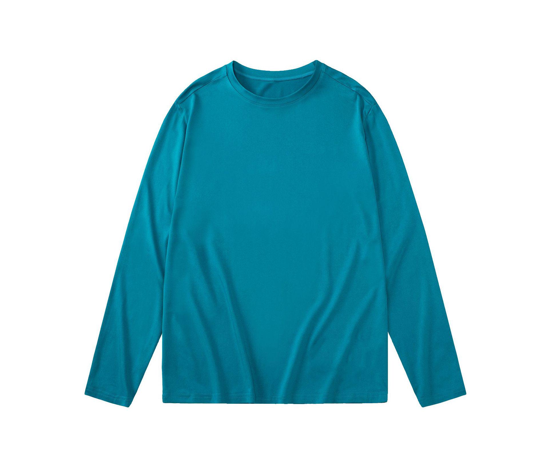 

Мужская быстросохнущая спортивная футболка с длинным рукавом для баскетбольной стрельбы и бега Women s XL павлин голубой