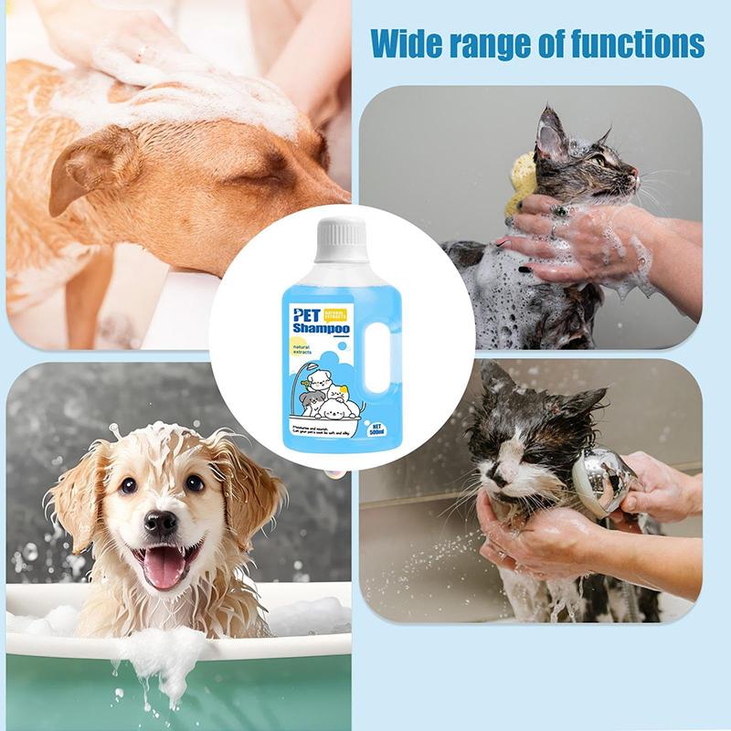 Pet Shower Gel Universal Skin-friendly Grooming Supplies Puppy Care Products to Remove Dirt and Oil Remove Odors Universal