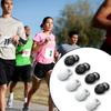 8/10Pcs Running Bib Clips Marathons Bib Fasteners for Runners Race Number Holders Fixing Bib Magnets In White and Black