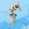 Durable Fall Resistant Fish Tank Landscape Decor Cartoon PVC Dog Miniature Aquarium Ornament Handmade