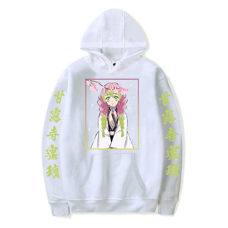 Demon Slayer Anime Hoodie Unisex Oversized Long Sleeve Sweatshirt Winter Casual Streetwear