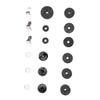 Kit Non Slip Felt Pad Set Wing Nuts Stand Sleeves Cymbal Washers Replacement Accessories