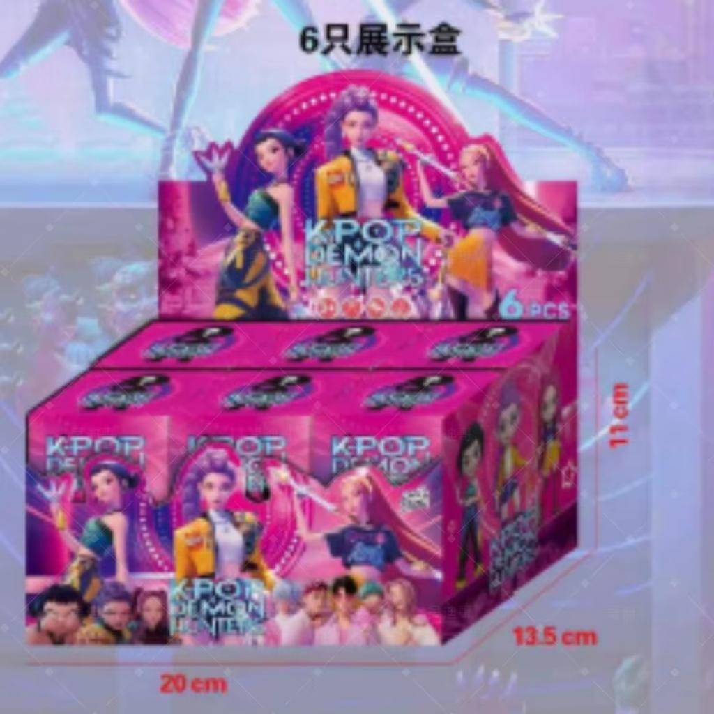 Kpop Devil Hunter Rumi Zoe Mira anime polyvinyl chloride character collection desktop trinkets Childrens gift collectibles