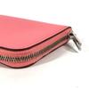 HERMES Zip Angor Wallet Coin Compartment Zip Around coin purse Leather pink