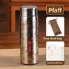 300ml reine Titan-Isolierbecher - Tragbare Outdoor-Doppelschicht-Vakuum-Wasserflasche - Hochwertiger Geschenke-Titanbecher