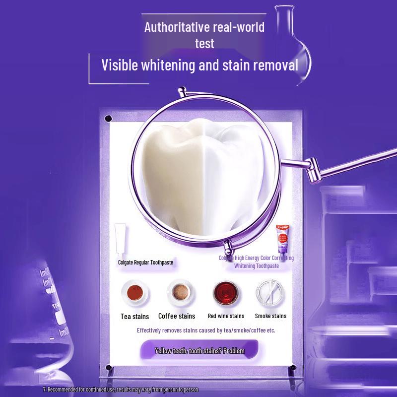 Colgate Optic White Color Correcting Whitening Toothpaste