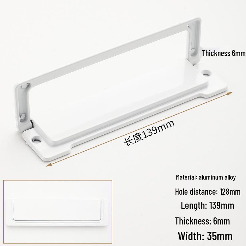 American White Aluminum Alloy Cabinet Handle