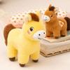 Horse Plush Doll 2026 Year of The Horse Plushie Realistic Pony Doll Soft Stuffed Animal Gift for Bag Car Decor