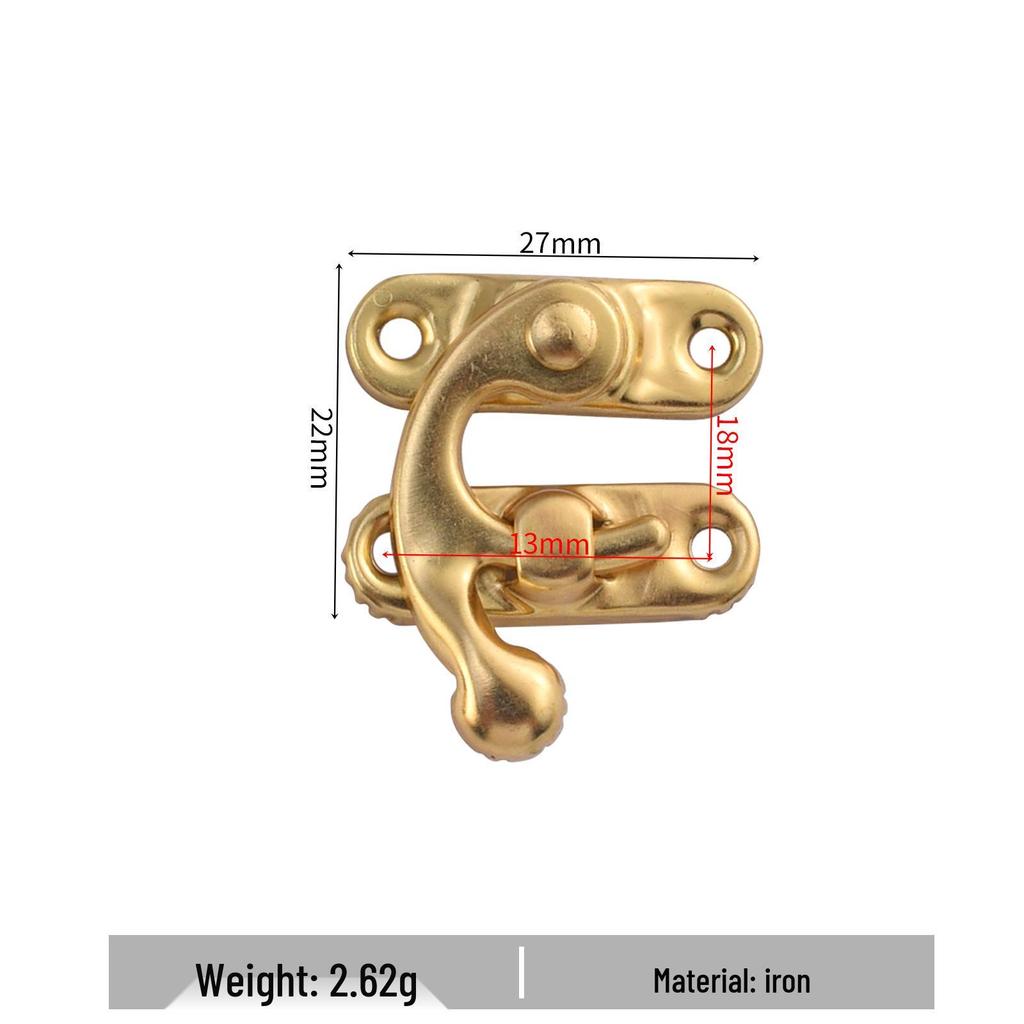 New Chinese Style Tin Box Clasp, Buckle & Hook for Wine or Gift Boxes