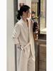 Germany's Bestseller: Women's Plus Size Spring/Autumn Two-Piece Set - Loose-Fit, Age-Defying Wide-Leg Pants