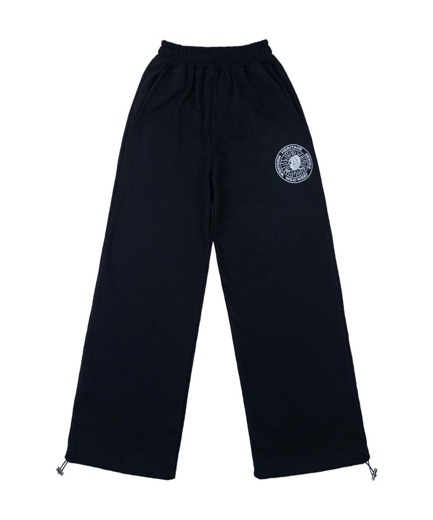 Baseubata Frontier Graphic Pants(Black)