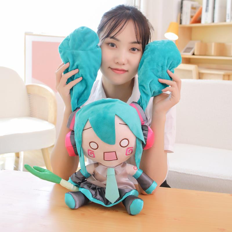 30cm Hatsune Miku Plush Toy Kawaii Stuffed Ievan Polkka Miku Doll Xmas Gifts Girl Child Soft Plushies