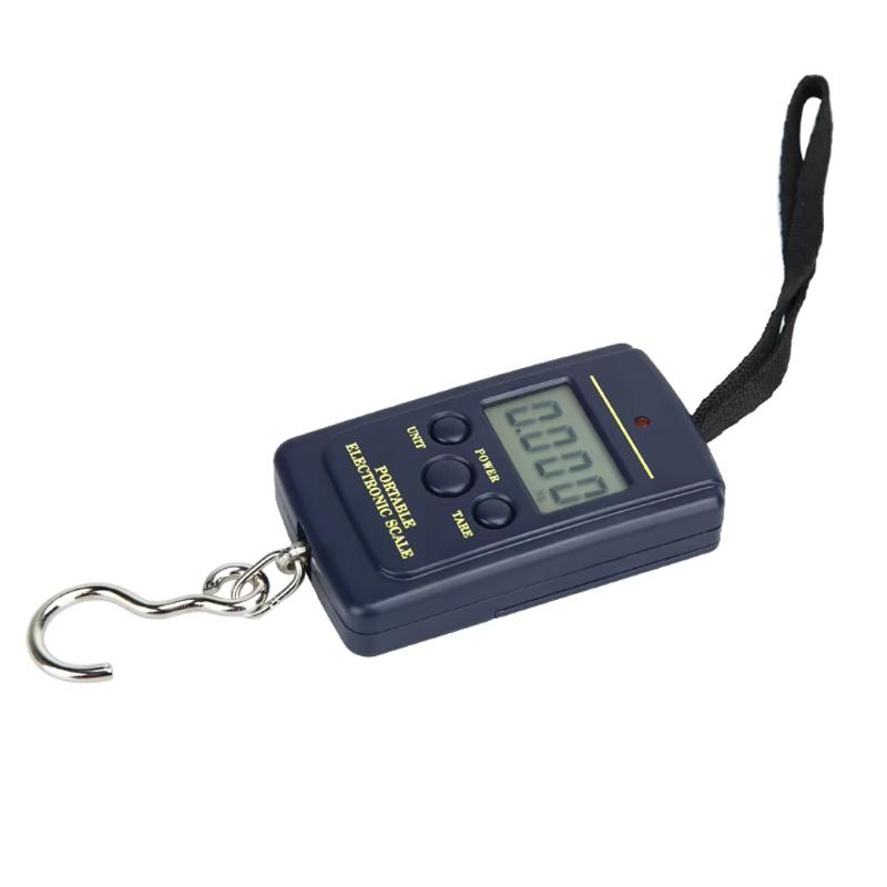 

40kgDigital Electronic Scale without Backlight, Bubble Bags,Mini Fishing Luggage,Travelling Hanging Hook,Kitchen Weighing Tools