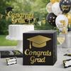 Black Golden Graduation Voting Box DIY Congrats Grad Card Box  Class of 2026