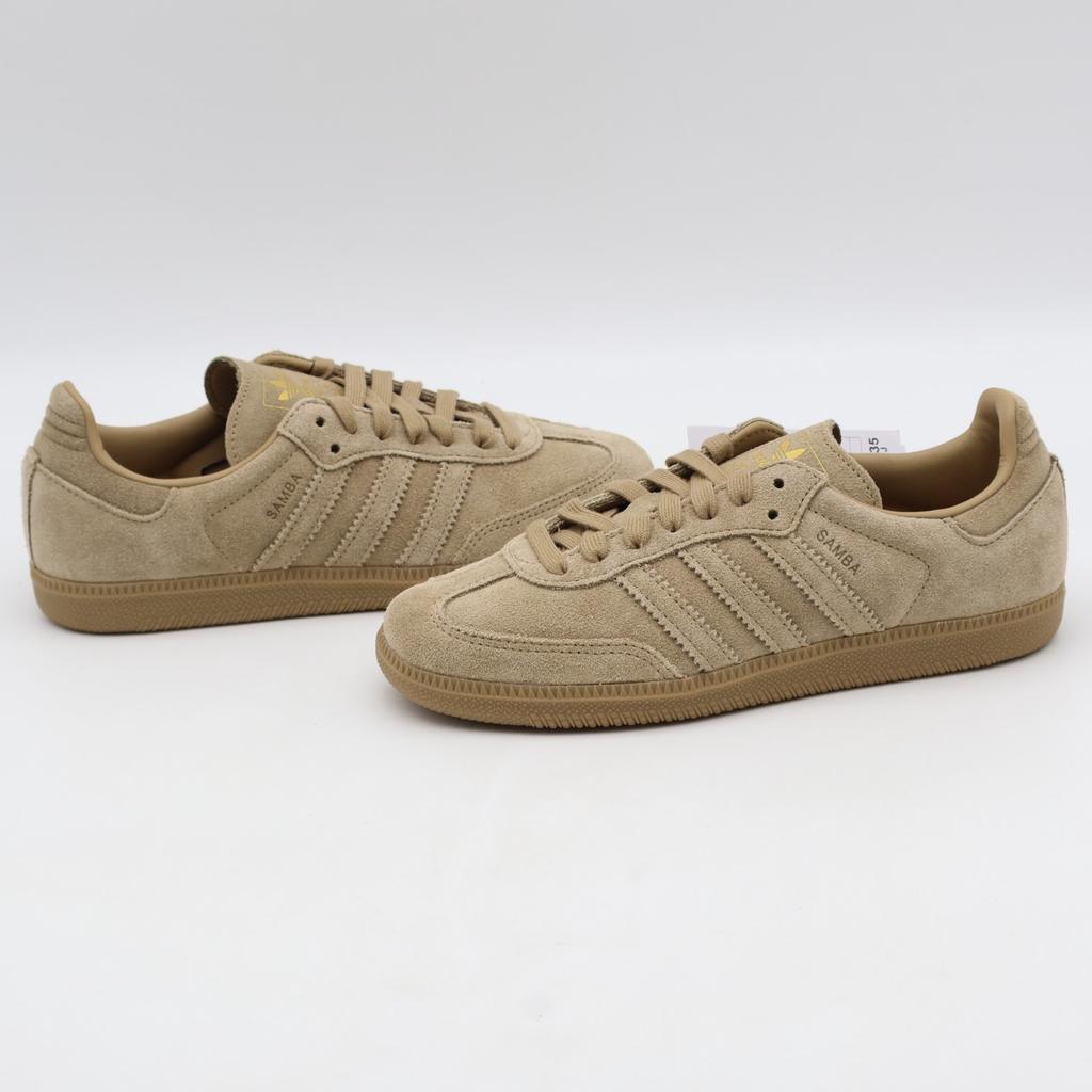 JR0889 adidas Originals Samba OG Cardboard Sand Strata Gold Metallic (Men's)