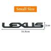 Rear Trunk Emblem Badge Sticker for Lexus ES IS CT GS NX ES250 ES300 ES350 IS250 IS300 IS350 CT200h GS350 NX200 Etc