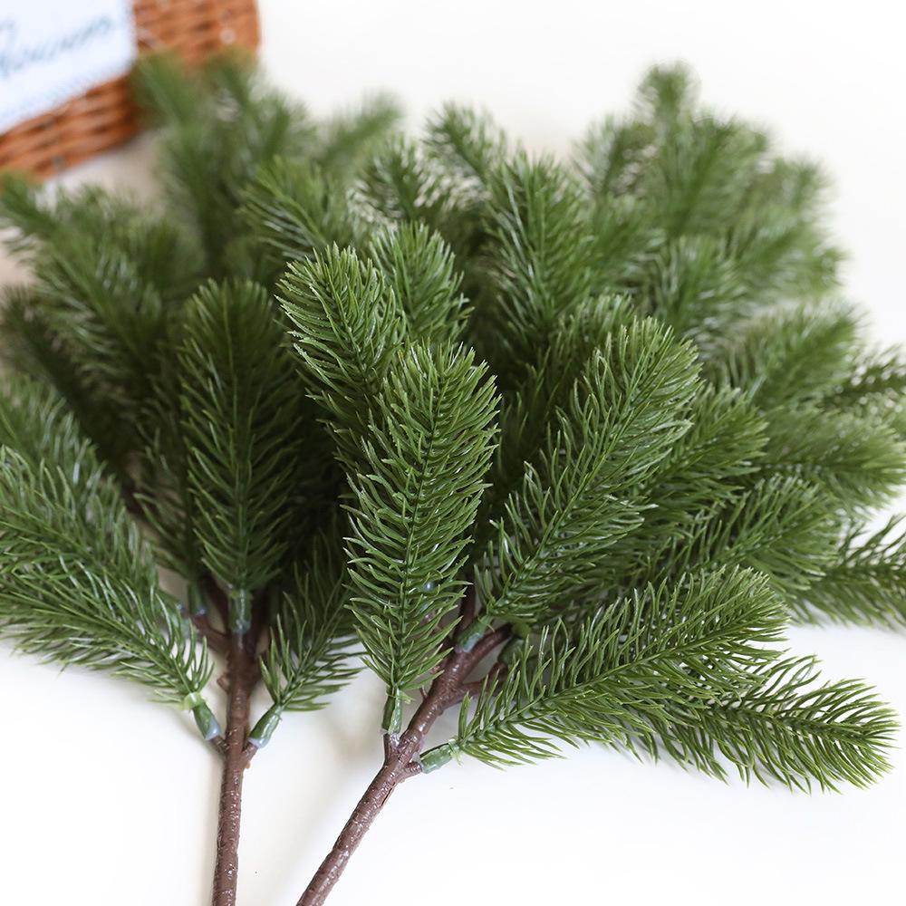 Inverted Bonsai Christmas Tree Pine Branch Decoration