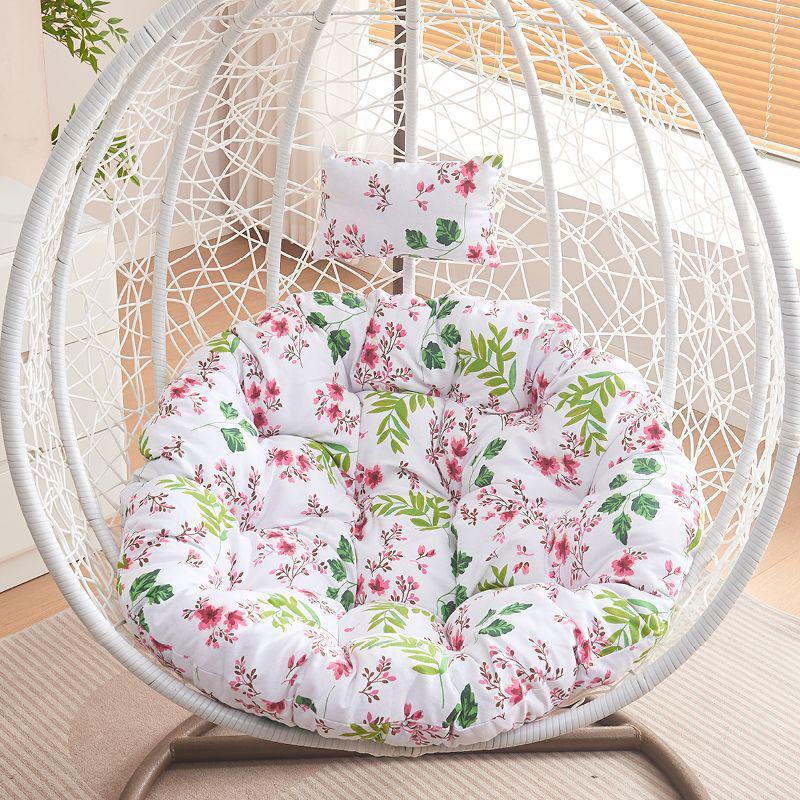 Uniwersalna, zmywalna, pogrubiona poduszka do wiszącego krzesła do huśtawki rattanowej i kosza gniazdowego