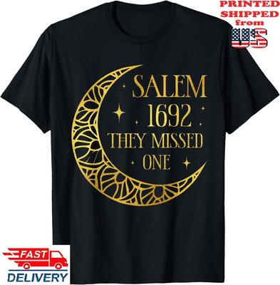 M 1962 You Missed One Halloween Feminist Witch Trials T-Shirt, Unisex Tee Unisex T-Shirt