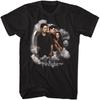 The Twilight Saga Jacob Bella & Edward Adult Black Short Sleeve T Shirt Vampire Movies Graphic Tees