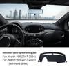 Flanell-Armaturenbrettmatte für Abarth 595 695 (2012–2024) Fiat 500 (2012-2019) - Blendfreier Sonnenschutz Teppich für das Auto-Interieur