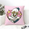 Pillow Case Cotton Linen Fabric Square Zipper Pillowcase Home Decorative Living Room Slasher Film T-Terrifier Horror Movies 2