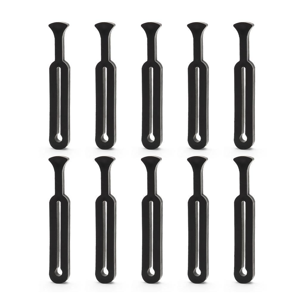 10x Feste Windschutzscheiben-Gummidichtungsringe für Polaris 5410970,5410387 Ski-Doo 572-0328-00 Yamaha 8K4-77223-00
