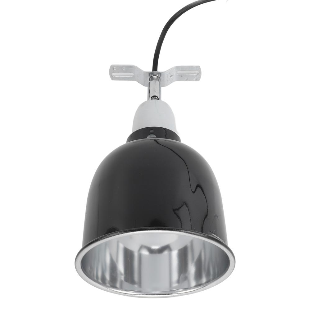 Reptile Light Fixture 360 Degree Rotating UVA UVB Lampshade Deep Dome Heating Lamp Cover for