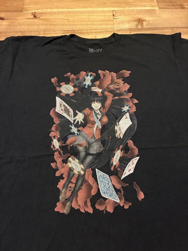 [USED] Kakegurui Black T-shirt Anime T