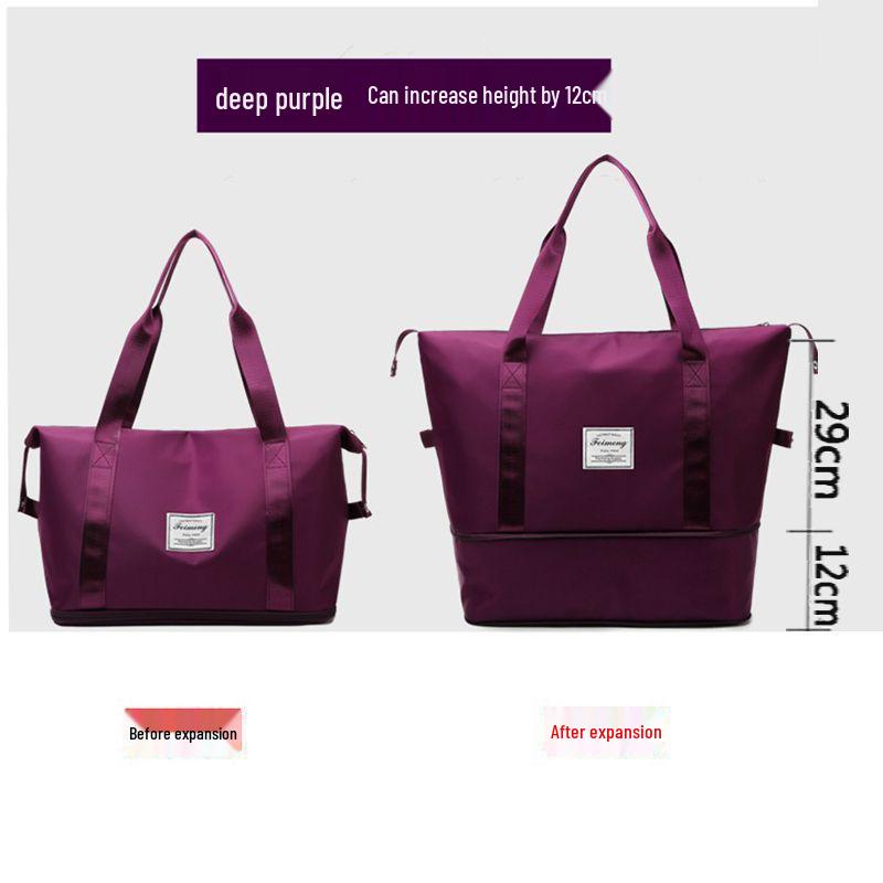 Dreilagige Duffle-Tasche für Wehen und Geburt mit Rädern - Handliche Reisetasche mit großem Fassungsvermögen für Frauen