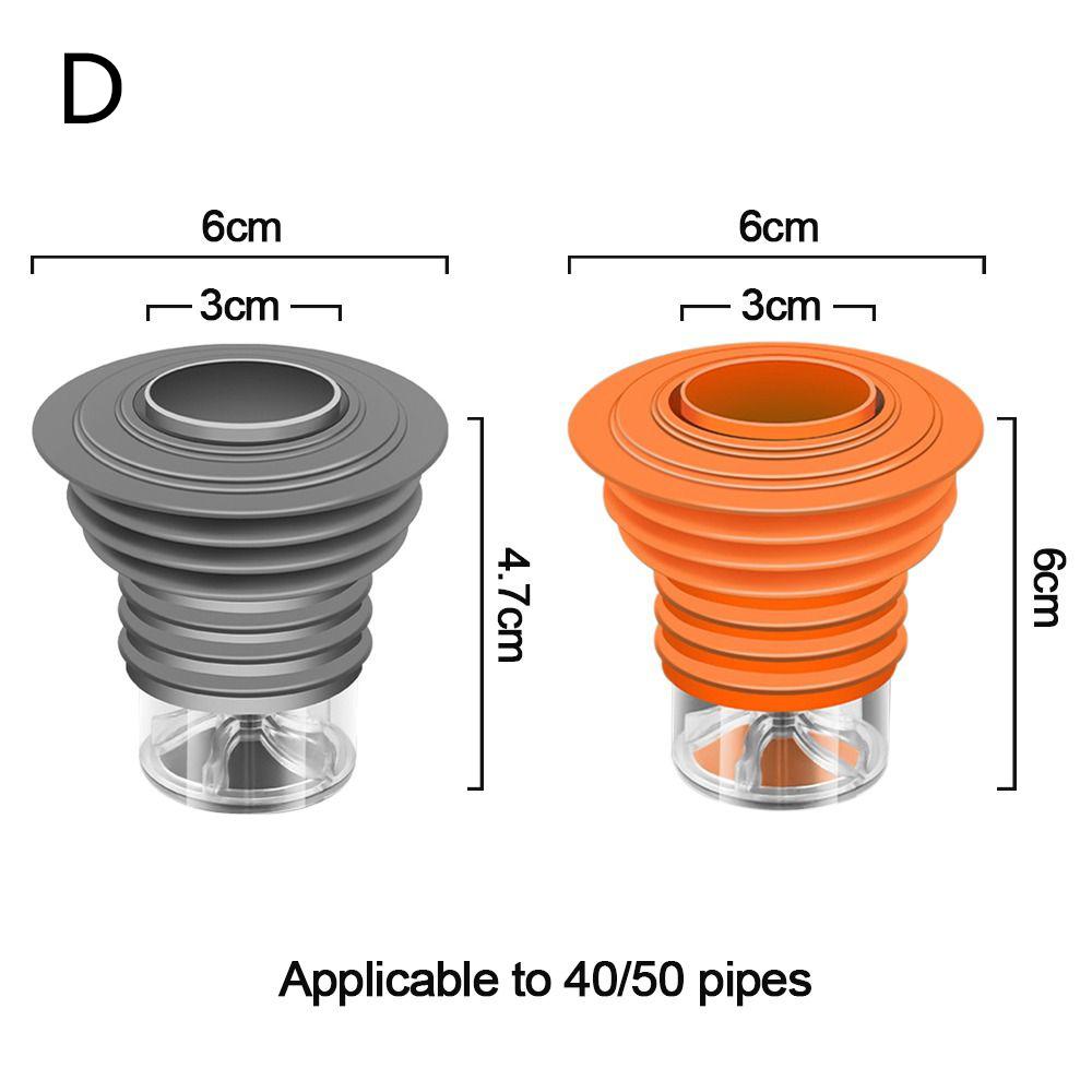 Silicone Sewer Pipe Sealing Ring Water Pipe Plug Floor Drain Anti Odor Sewer Seal Stopper Shower Drainer Bathroom Accessories