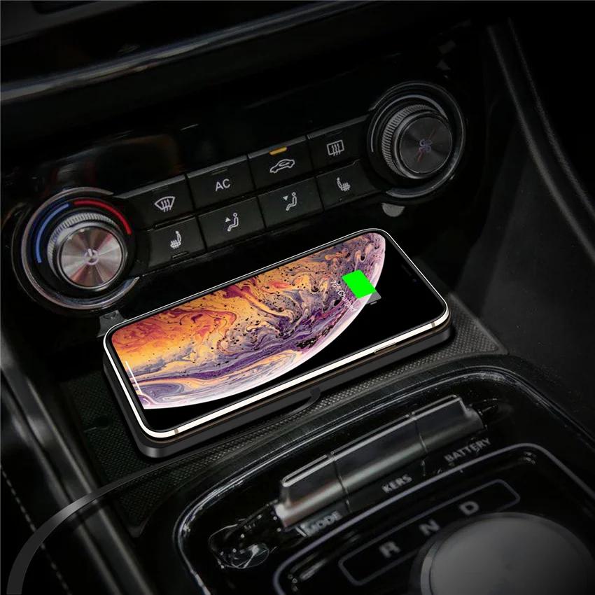 120W Fast Wireless Car Charger Silicone Dashboard Nonslip Cell Phone Pad Stand Holder Mat Mount For iPhone 14 13 X Xiaomi Huawei