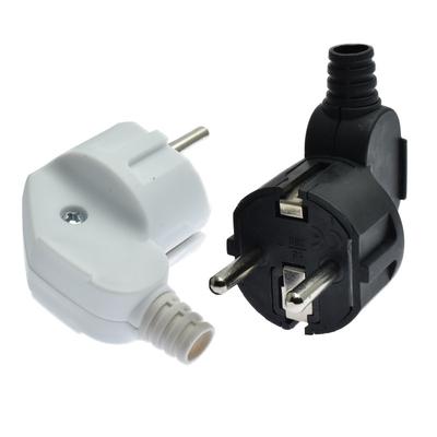 Wtyczka Euro 16A Adapter Męski Adapter Zamienny Francja Korea Niemcy Wtyczka Gniazdka AC Możliwość ponownego okablowania Gniazdko ścienne Euro Do Kabla Zasilającego