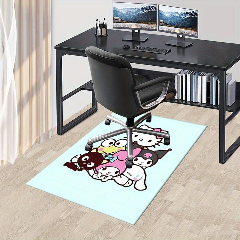 

Office Rug Hello Kitty, Sanrio Characters Anti-Slip Rug, Machine Washable for Living Room, Bedroom, Office, Multiple Sizes, Bedroom Mat, Decorative Ma 60cm by 90cm