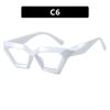 Women's Glasses, Thick-framed Polygonal Glasses, Fashion Glasses
