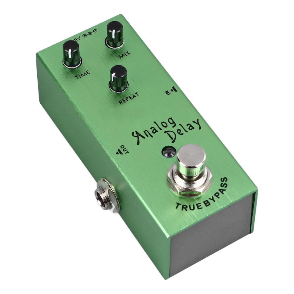 Guitar Delay Effect Pedal Multi Function Rich Timbre Analog Delay Electric Guitar Effects Pedal Light Green