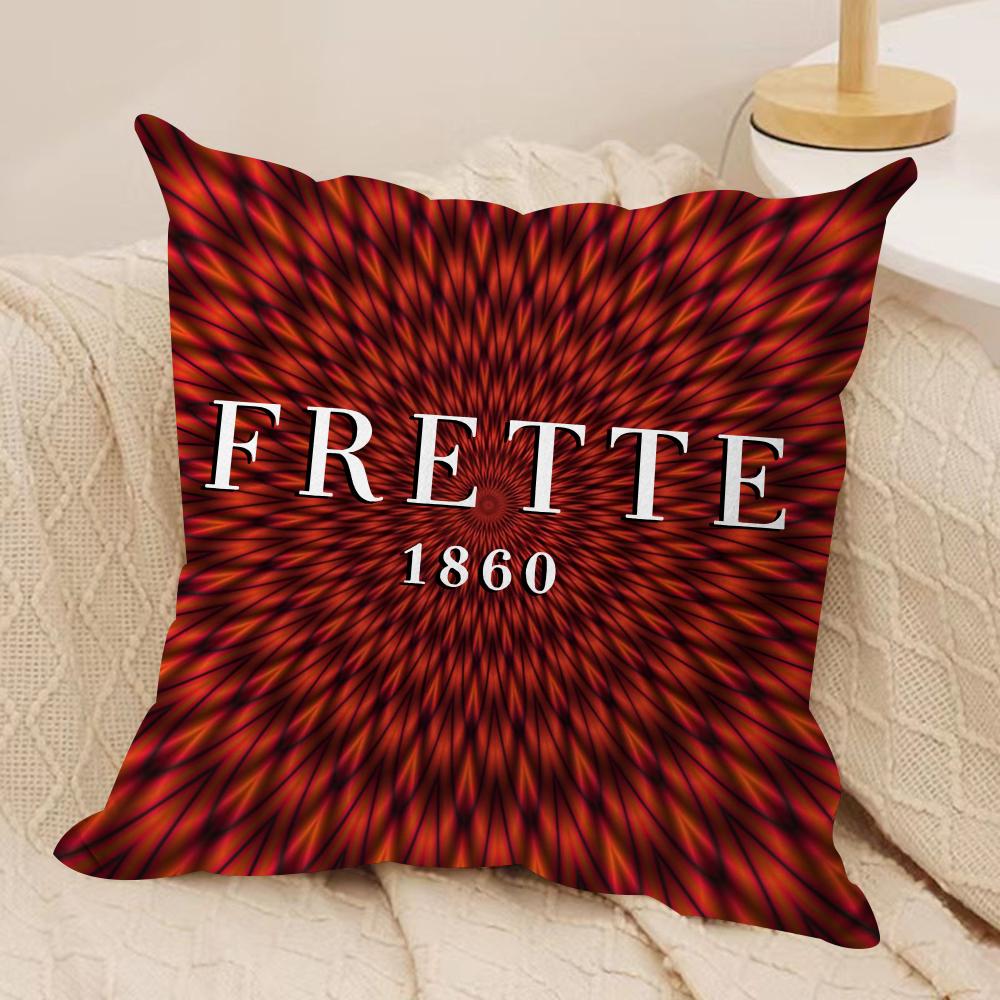 Luxury FFREITAGS Cushion Cover Soft Plush Fabric DoubleSided Printed Sofa Cushion Cover for All Seasons Home Decor Gift
