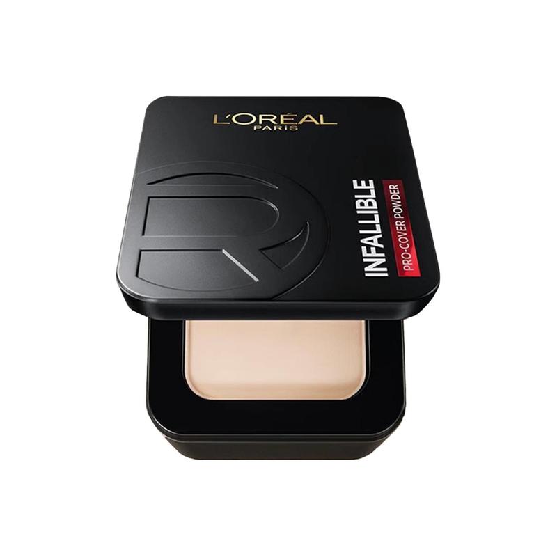 Loreal Paris Микродермабразия Королевская Пудра Контроль Жирности Легкое Увлажнение Стойкий Цвет Безупречная Стойкая Пудра-300 Яркий Белый белый