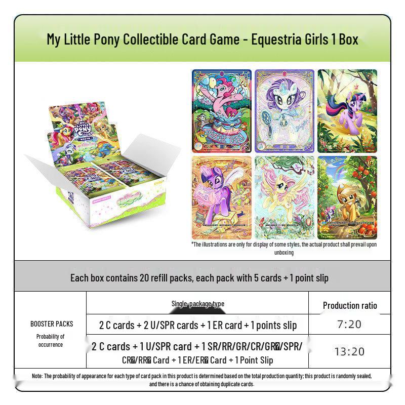 My Little Pony TCG Series 4 Warm Stove Cold Repellent Booster Pack - Genuine Battle Cards